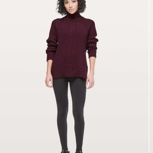 Lululemon Bring The Cozy Ribbed Turtleneck - Picture 2 of 9